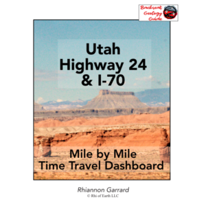 Cover of Utah Highway 24 and I 70 travel dashboard guide